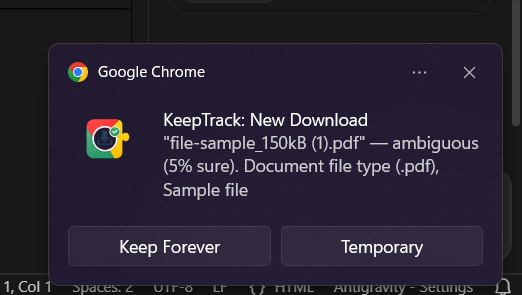 Notification Example